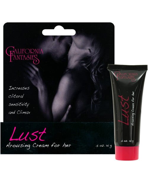 California Fantasies Lust Arousing Cream For Her - .5 Oz. Tube More