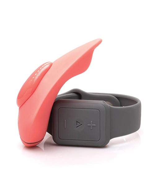 Clandestine Devices Clandestine Devices Companion Panty Vibe with Wearable Remote - Coral Vibrators
