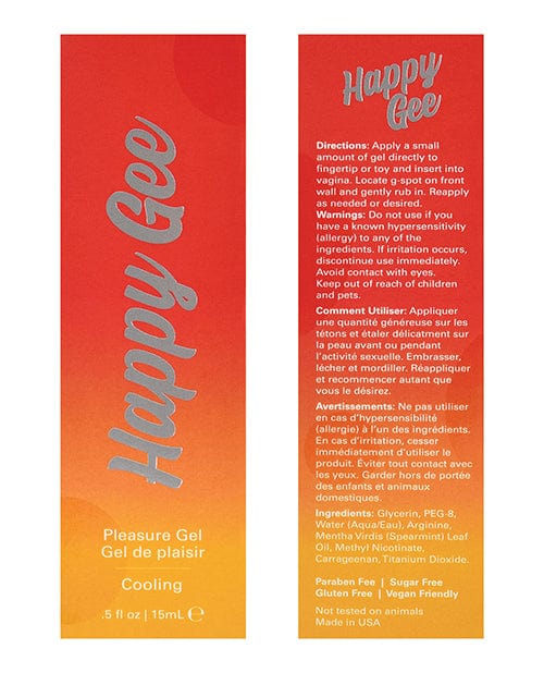 Classic Brands Jelique Happy Gee - .5 Oz. Lubes