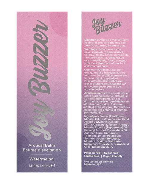Classic Brands Joy Buzzer - 1.5 Oz. Watermelon Lubes