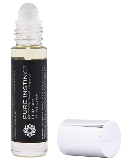 Classic Brands Pure Instinct Pheromone Cologne Oil For Him Roll On - 10.2 mL More