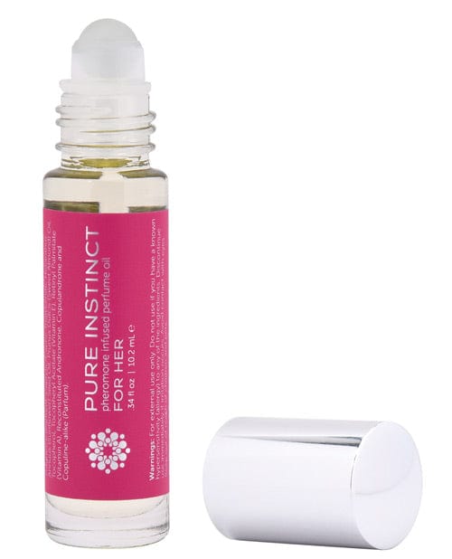 Classic Brands Pure Instinct Pheromone Perfume Oil Roll On For Her - 10.2 mL More