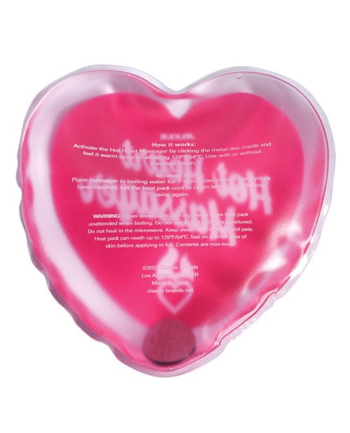 Classic Brands Jelique Hot Heart Massager Vibrators