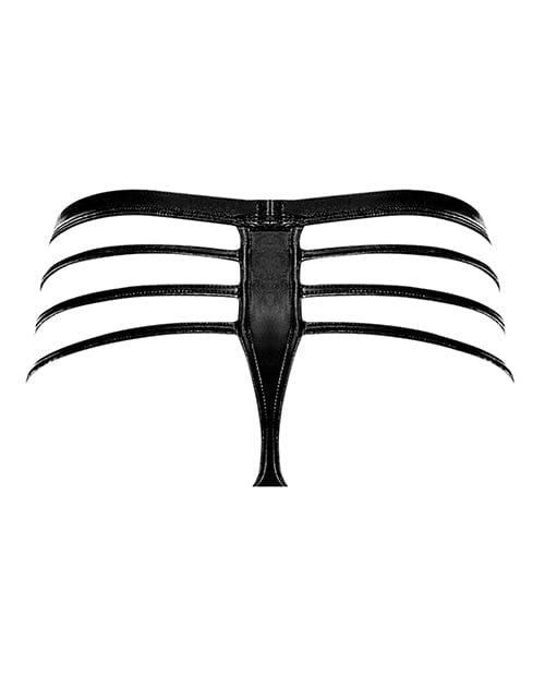 Comme Ci Comme Ca Cage Matte Cage Thong Lingerie &amp; Costumes