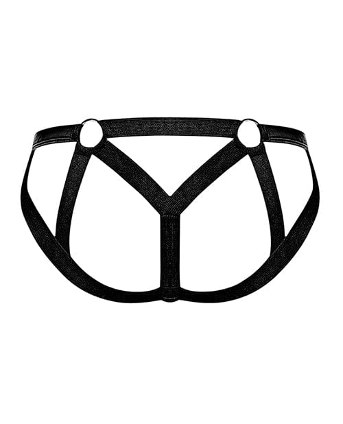 Comme Ci Comme Ca Cage Matte Strappy Ring Jock Lingerie &amp; Costumes