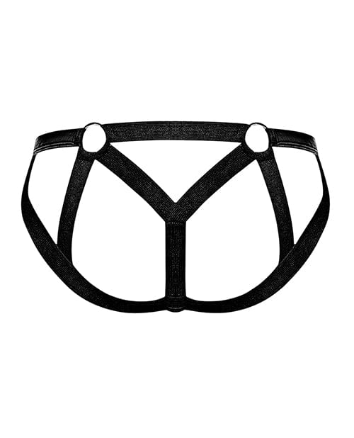 Comme Ci Comme Ca Cage Matte Strappy Ring Jock Lingerie & Costumes