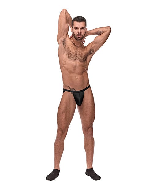 Comme Ci Comme Ca Cage Matte Strappy Ring Jock L/XL Lingerie &amp; Costumes