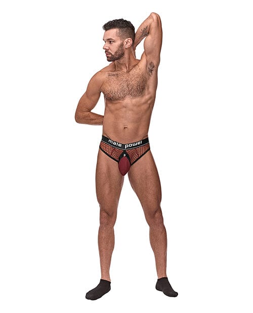 Comme Ci Comme Ca Cock Pit Fishnet Cock Ring Thong S/M Lingerie &amp; Costumes