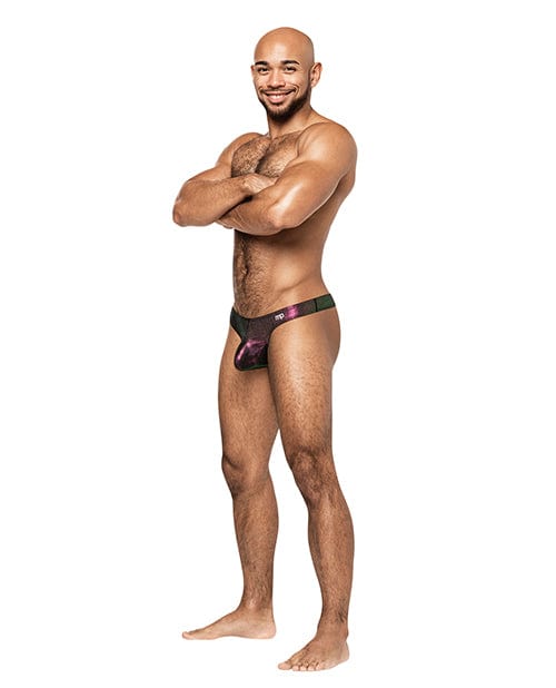 Comme Ci Comme Ca Hocus Pocus Stretch Poly Spandex Uplift Bong Thong Purple Large/Extra Large Lingerie &amp; Costumes