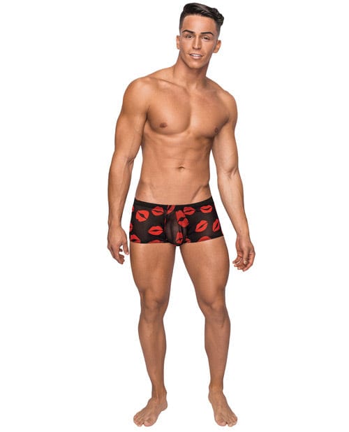 Comme Ci Comme Ca Kiss Me Stretch Mesh Mini Short Large Lingerie &amp; Costumes