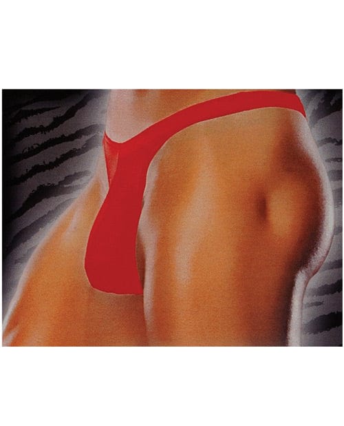 Comme Ci Comme Ca Male Power Bong Thong Red / L/xl Lingerie & Costumes