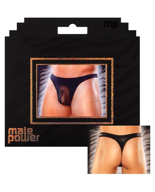 Comme Ci Comme Ca Male Power Sheer Nylon Lycra Pouch Thong Lingerie &amp; Costumes