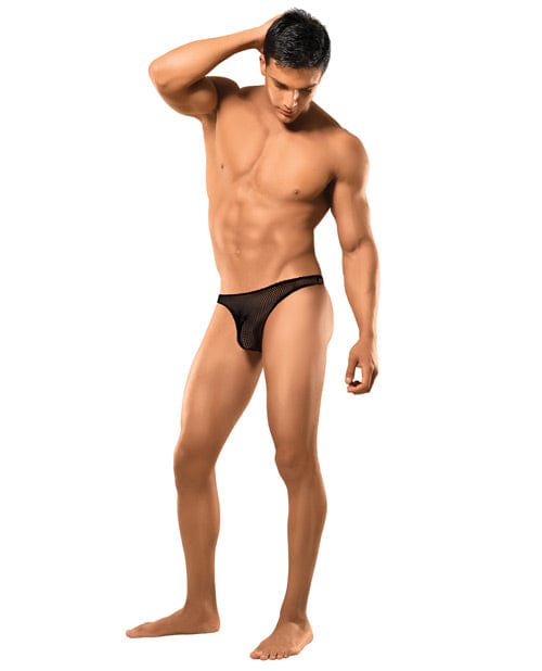 Comme Ci Comme Ca Male Power Stretch Net Pouch Thong L/xl Lingerie &amp; Costumes
