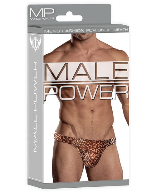 Comme Ci Comme Ca Male Power Wonder Thong Animal Print Lingerie & Costumes