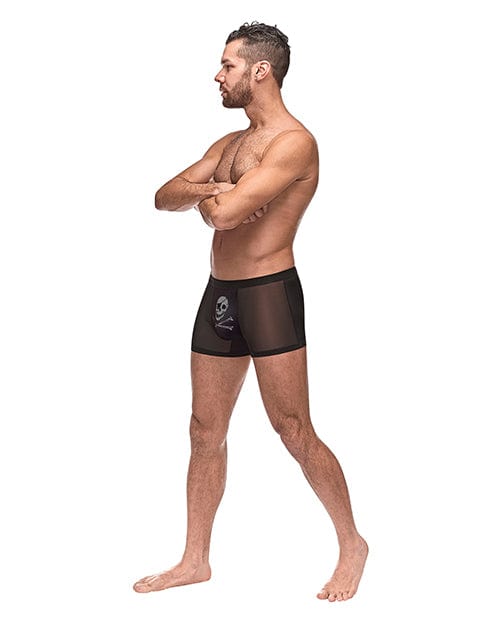 Comme Ci Comme Ca Private Screening Micro Mesh &amp; Modal Short Lingerie &amp; Costumes