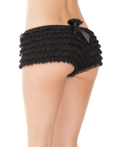 Coquette International Ruffle Shorts with Back Bow Detail Lingerie & Costumes