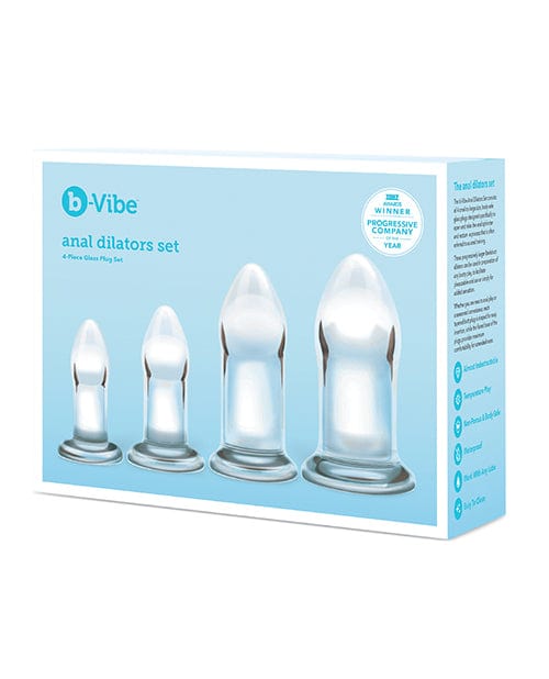 Cotr INC B-vibe Glass Anal Dilator 4 Pc Set Anal Toys