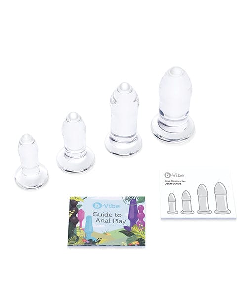Cotr INC B-vibe Glass Anal Dilator 4 Pc Set Anal Toys