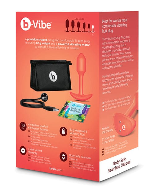 Cotr INC b-Vibe Vibrating Snug Plug Anal Toys