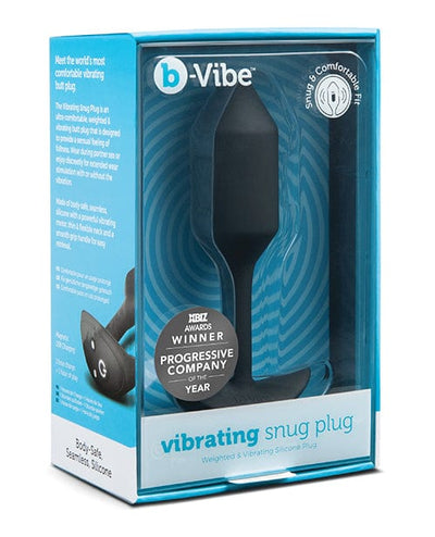 Cotr INC b-Vibe Vibrating Weighted Snug Plug XL Black / Medium / 112 G Anal Toys