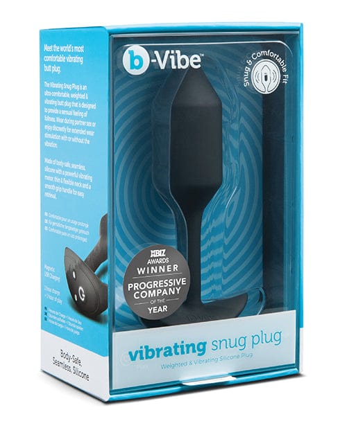 Cotr INC b-Vibe Vibrating Weighted Snug Plug XL Black / Medium / 112 G Anal Toys