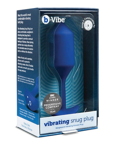Cotr INC b-Vibe Vibrating Weighted Snug Plug XL Navy / XL / 247 grams Anal Toys