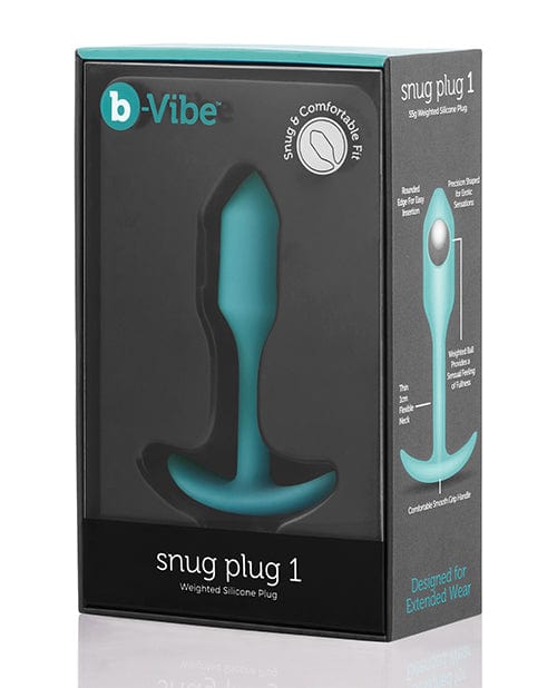 Cotr INC B-vibe Weighted Snug Plug 1 - 55 G Mint Anal Toys