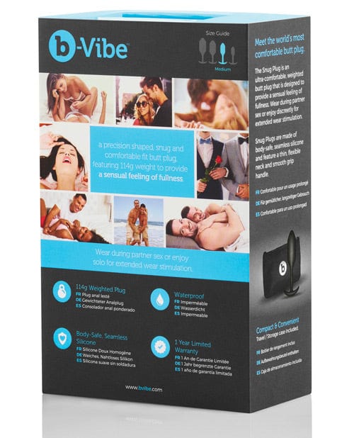 b-Vibe Weighted Snug Plug 2