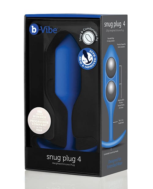 Cotr INC B-vibe Weighted Snug Plug 4 - 257 G Navy Anal Toys