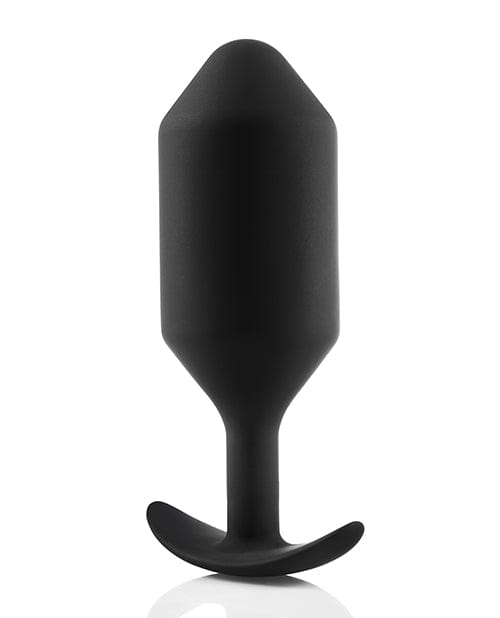 Cotr INC B-vibe Weighted Snug Plug 6 - 515 G Black Anal Toys