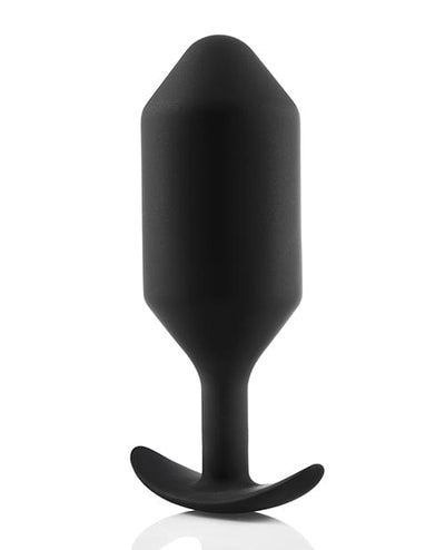 Cotr INC B-vibe Weighted Snug Plug 6 - 515 G Black Anal Toys