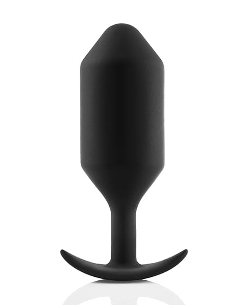 Cotr INC B-vibe Weighted Snug Plug 6 - 515 G Black Anal Toys