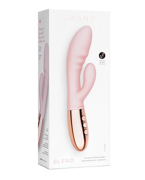 Cotr INC Le Wand Blend Double Motor Rabbit Rechargeable Vibrator Rose Gold Vibrators