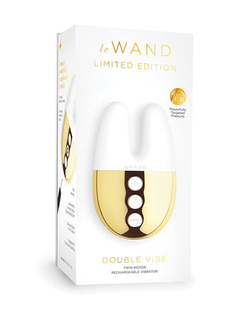 Cotr INC Le Wand Double Vibe White Gold Vibrators