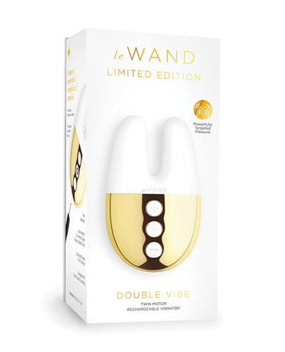 Cotr INC Le Wand Double Vibe White Gold Vibrators
