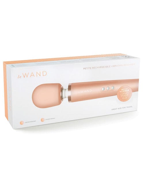 Cotr INC Le Wand Petite Rechargeable Vibrating Massager Rose Gold Vibrators