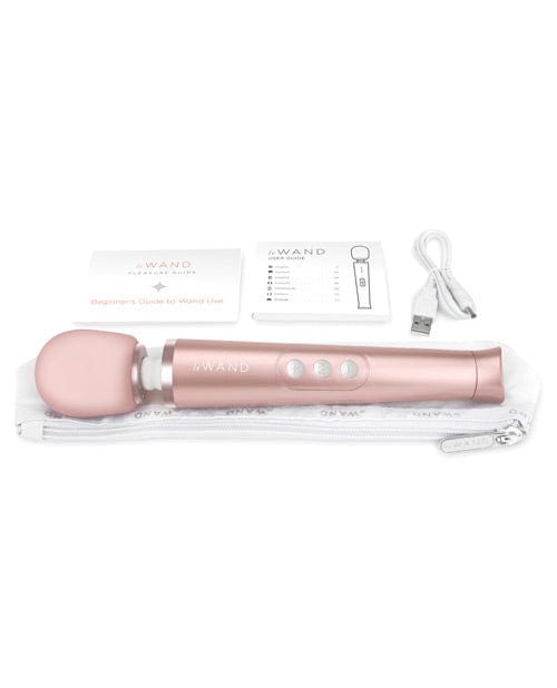 Cotr INC Le Wand Petite Rechargeable Vibrating Massager Rose Gold Vibrators
