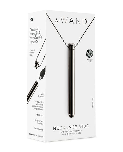 Cotr INC Le Wand Vibrating Necklace Black Vibrators
