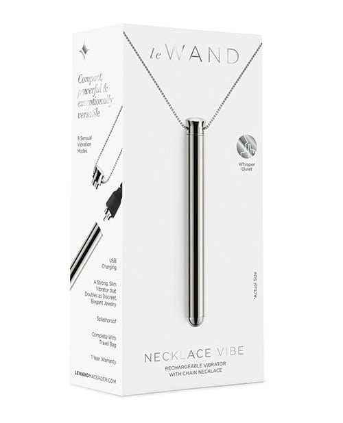 Cotr INC Le Wand Vibrating Necklace Silver Vibrators