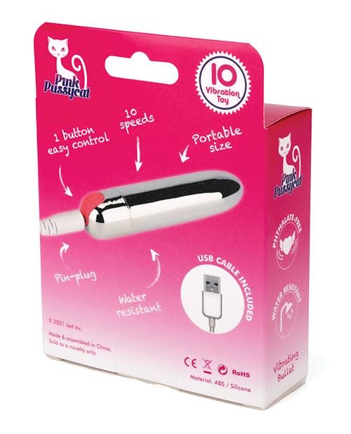 Cousins Group Pink Pussycat Vibrating Bullet Vibrators
