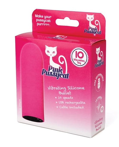Cousins Group Pink Pussycat Vibrating Silicone Bullet Vibrators