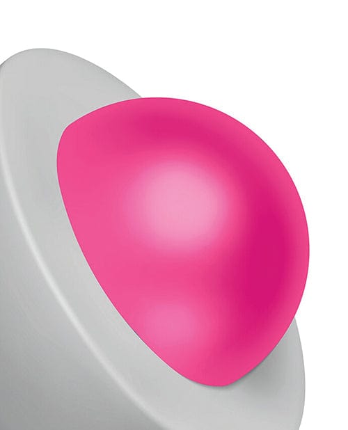 Curve Toys Curve Toys Lollicock 7" Glow In The Dark Silicone Dildo W/balls Rainbow Dildos