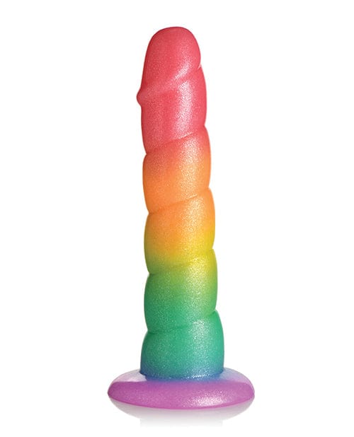 Curve Toys Curve Toys Simply Sweet 6.5" Rainbow Dildo Dildos
