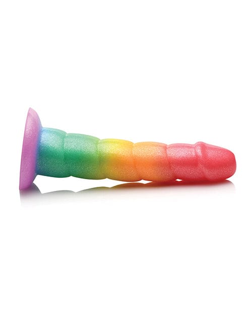 Curve Toys Curve Toys Simply Sweet 6.5" Rainbow Dildo Dildos