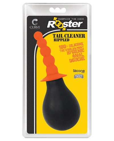 Curve Toys Curve Novelties Rooster Tail Cleaner Rippled - Orange More