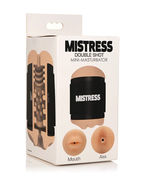 Curve Toys Curve Novelties Mistress Mini Double Stroker Ass &amp; Mouth Light Penis Toys