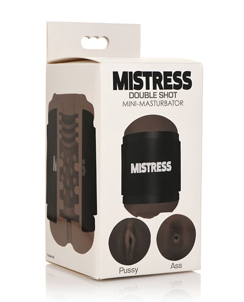 Curve Toys Curve Novelties Mistress Mini Double Stroker Pussy &amp; Ass Dark Penis Toys