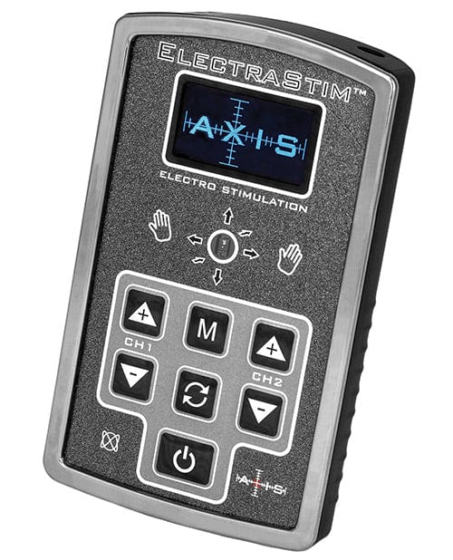 Cyrex Ltd. ElectraStim Axis Em200 - Black-silver Kink &amp; BDSM