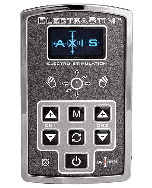 Cyrex Ltd. ElectraStim Axis Em200 - Black-silver Kink &amp; BDSM