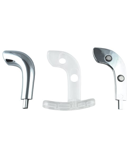 Cyrex Ltd. Electrastim Exo Rogue Prostate Massager - Silver Kink &amp; BDSM